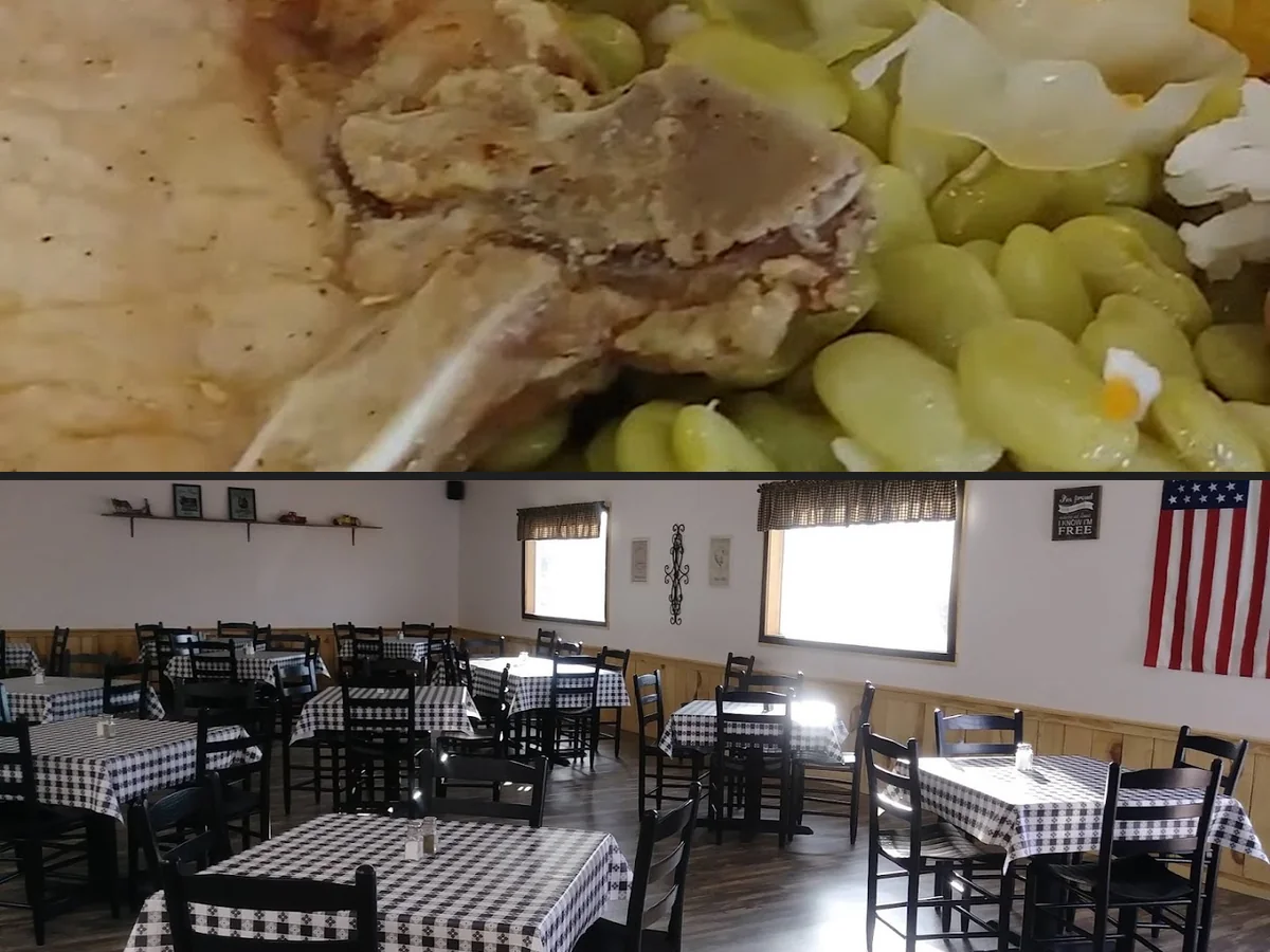 Warm buffet setup with seafood and comfort foods.